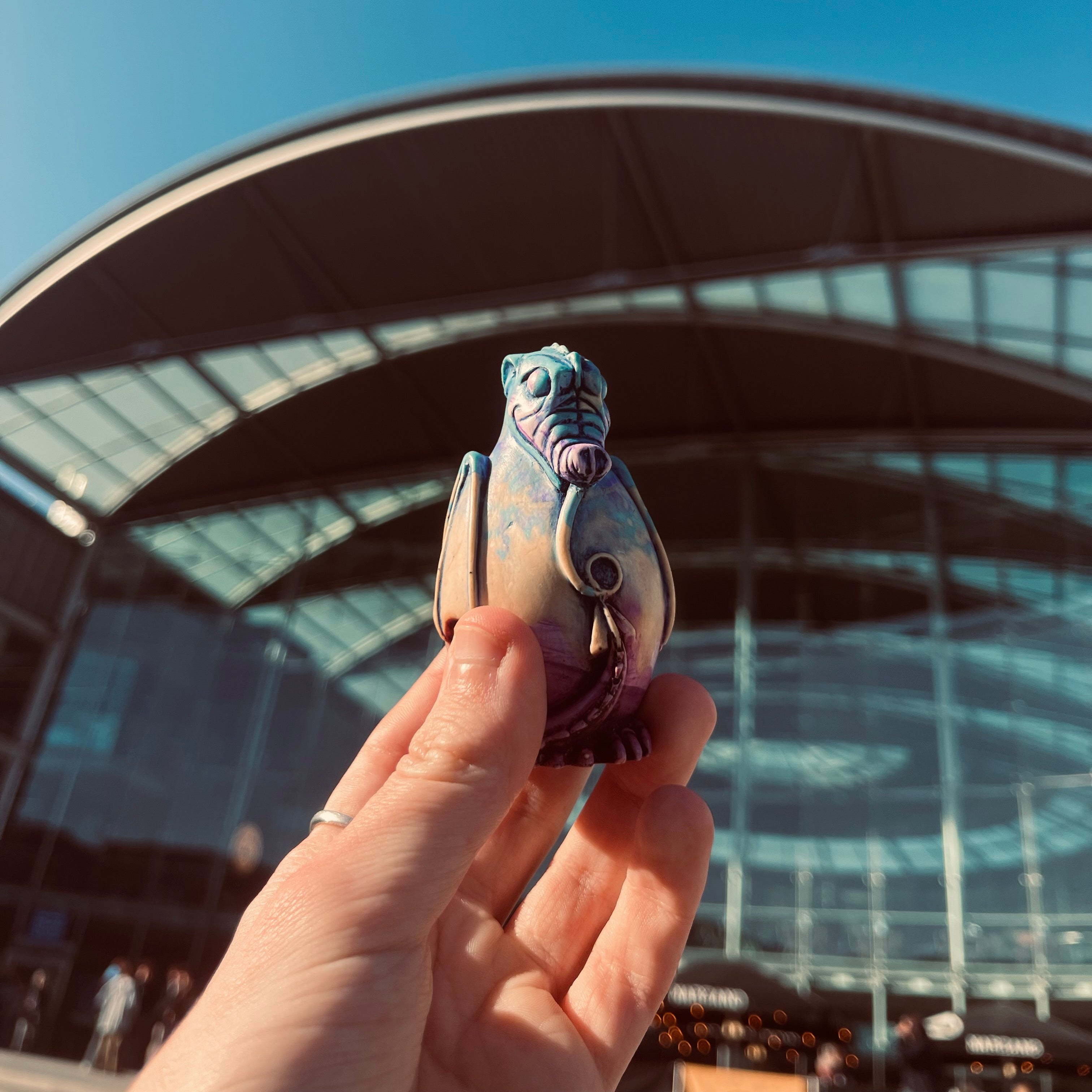 Hidden Dragon in Front of The Forum