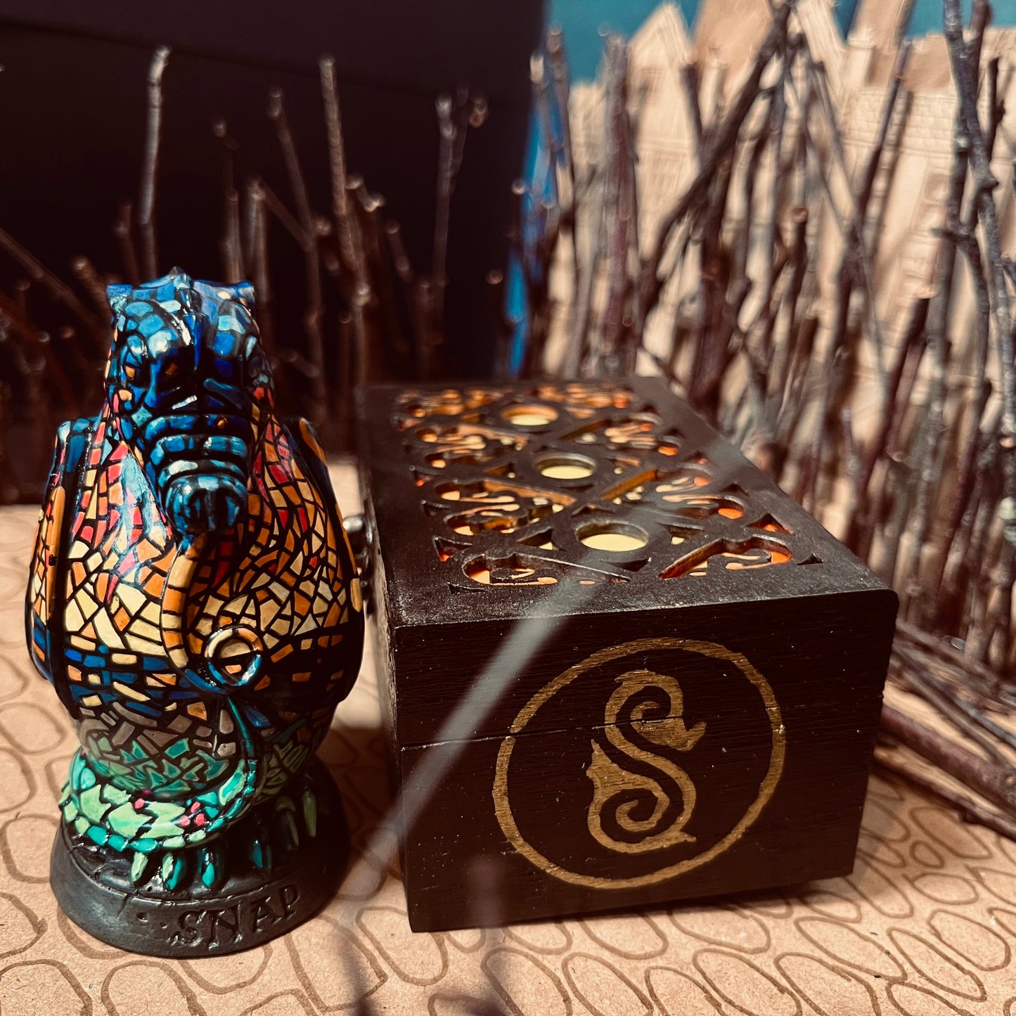 Yule Log-B'eastly Boxes